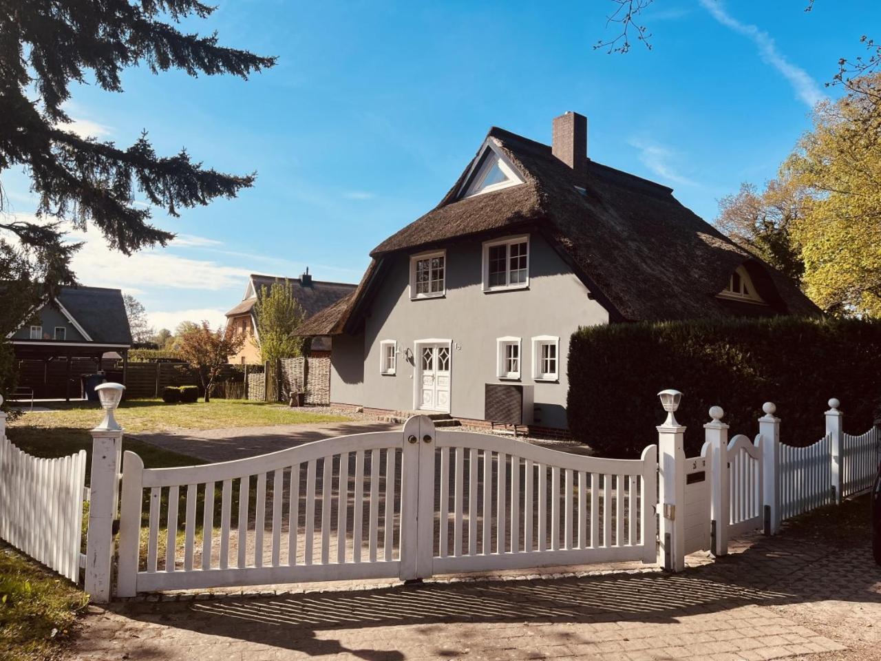 Ferienhaus Fiete In Wieck Buitenkant foto